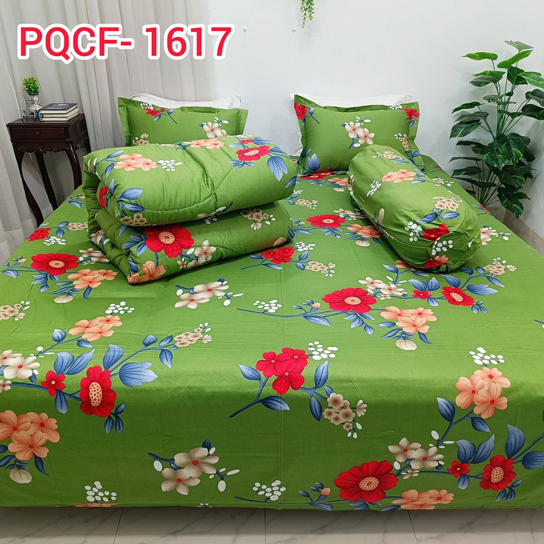 Floral Harmony 5pcs Comforter Set (PQCF-1617)